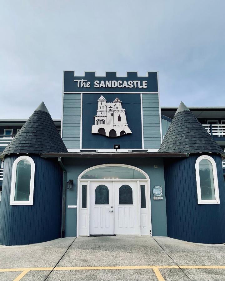 Motel Sandcastle Beachfront Lincoln City Exterior foto