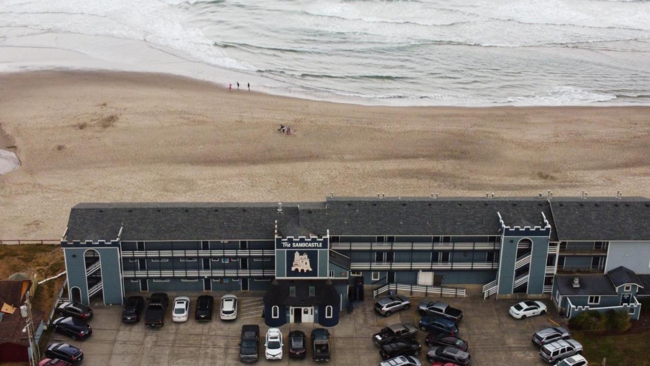 Motel Sandcastle Beachfront Lincoln City Exterior foto