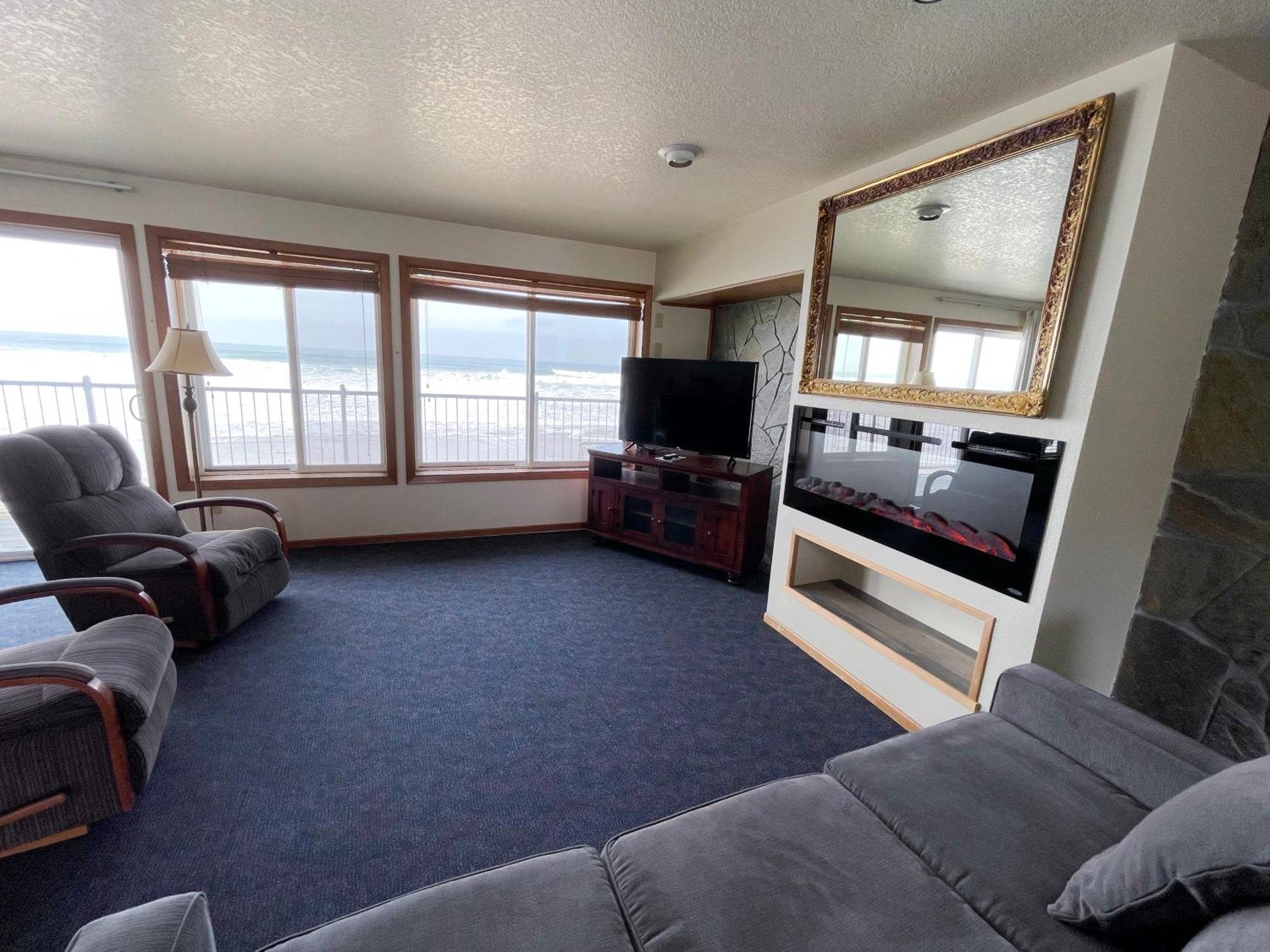 Motel Sandcastle Beachfront Lincoln City Zimmer foto